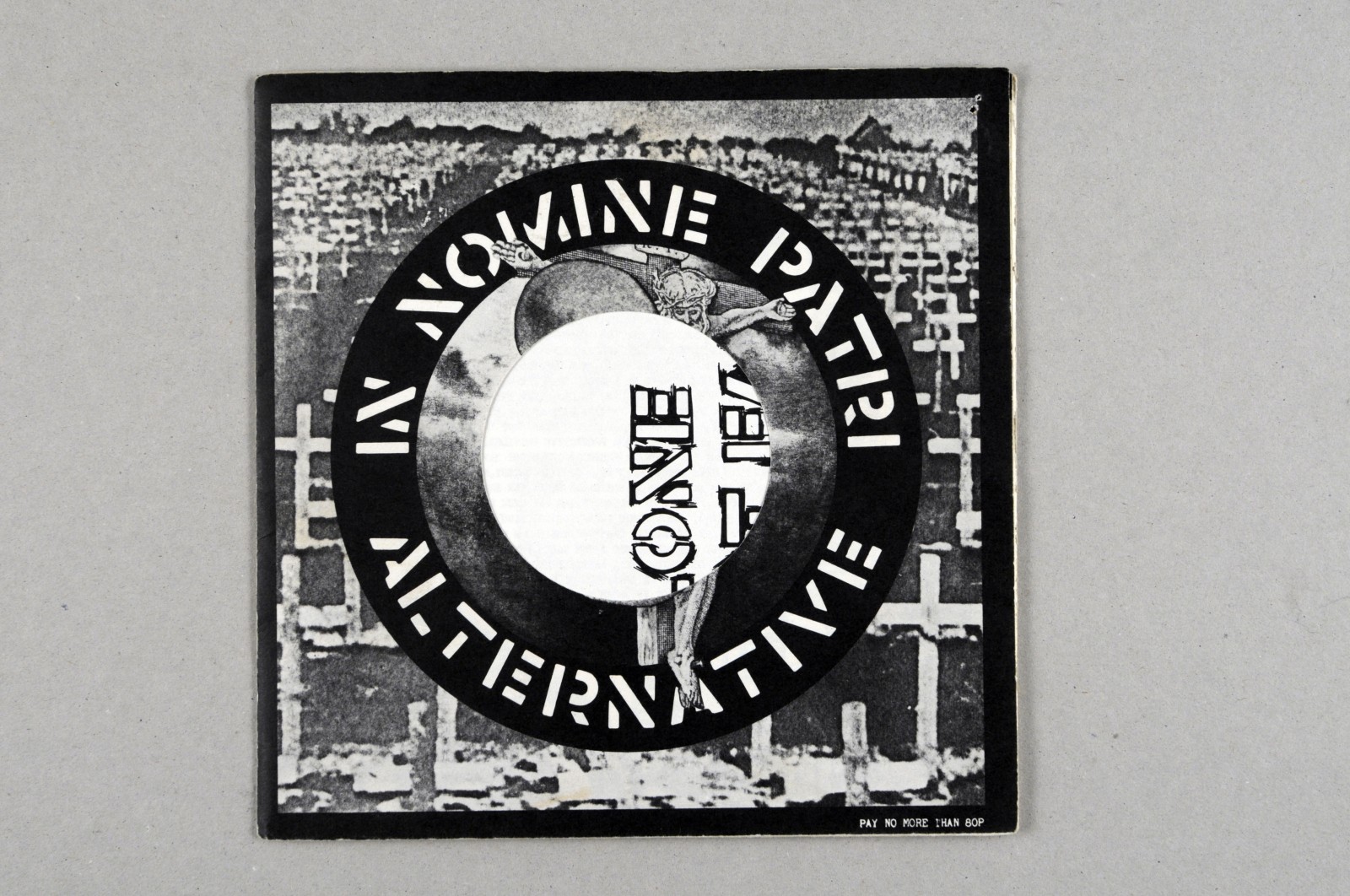 LA COLLECTION expo read into my black holes CRASS IN NOMINE PATRI ALTERNATIVE