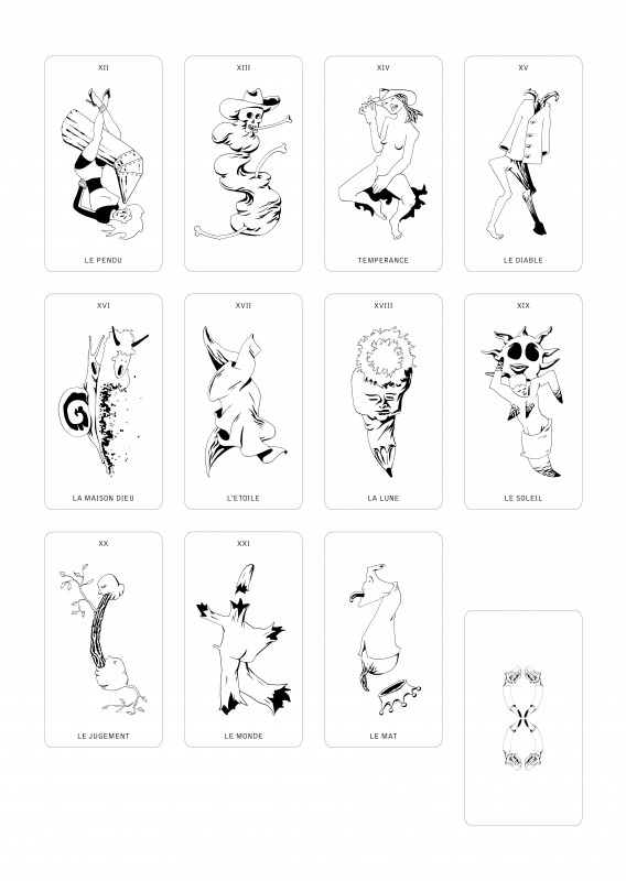 SNOWI FORTUNE planches jeu tarot 02