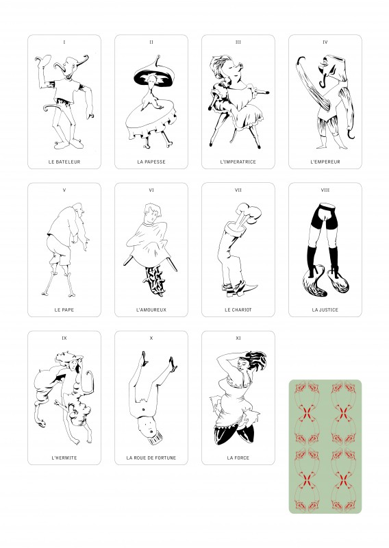 SNOWI FORTUNE planches jeu tarot 01