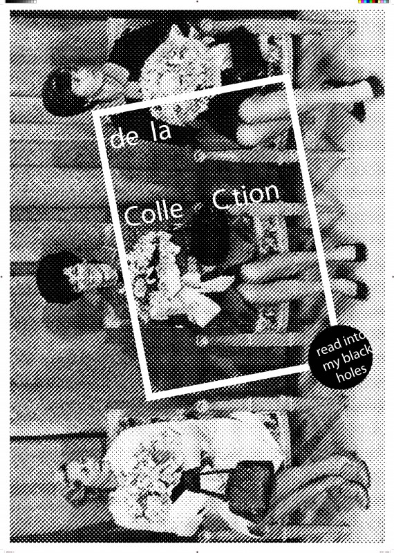 LA COLLECTION affiche expo read into my black holes 01