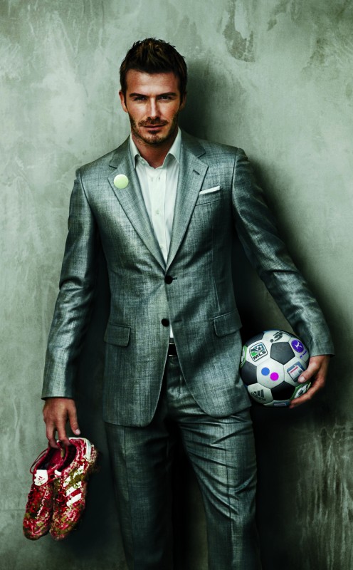 LA COLLECTION expo read into my black holes David Beckham by